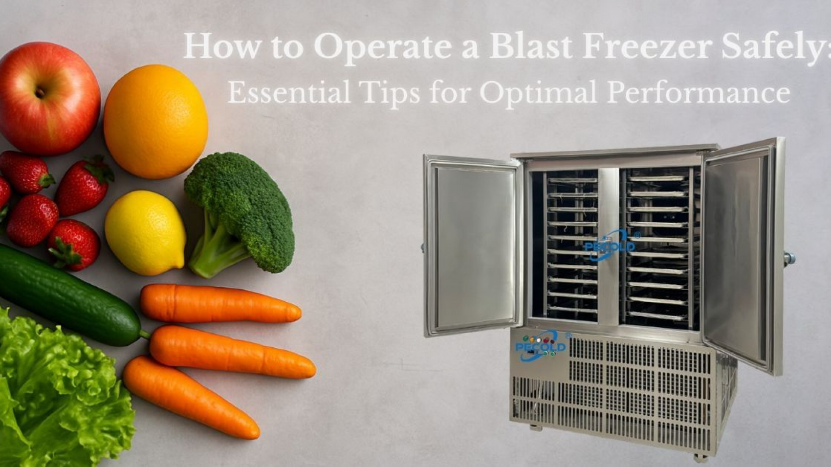 How to Operate a Blast Freezer Safely