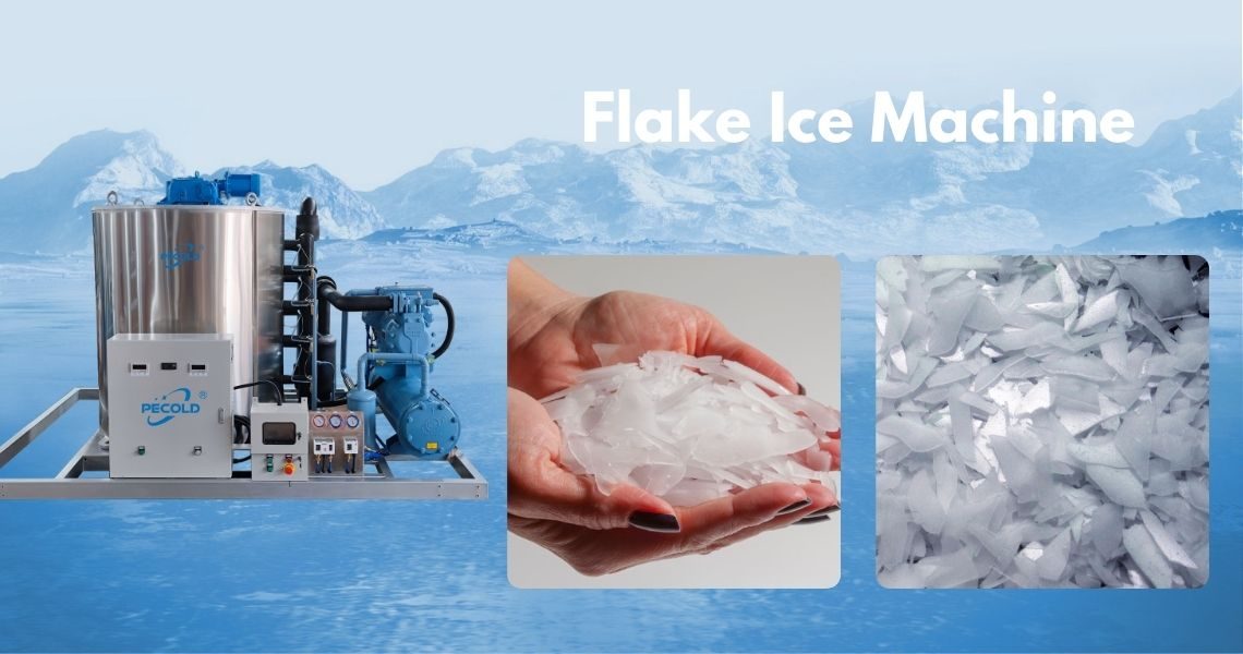 10t air cooling flake ice machine