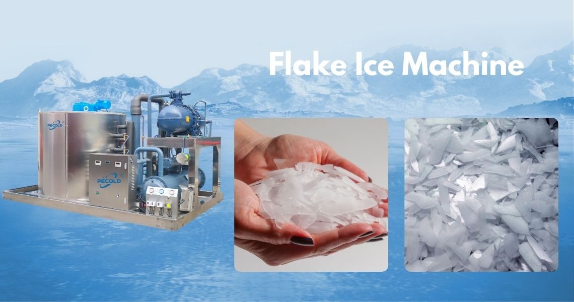 15t water cooling flake ice machine