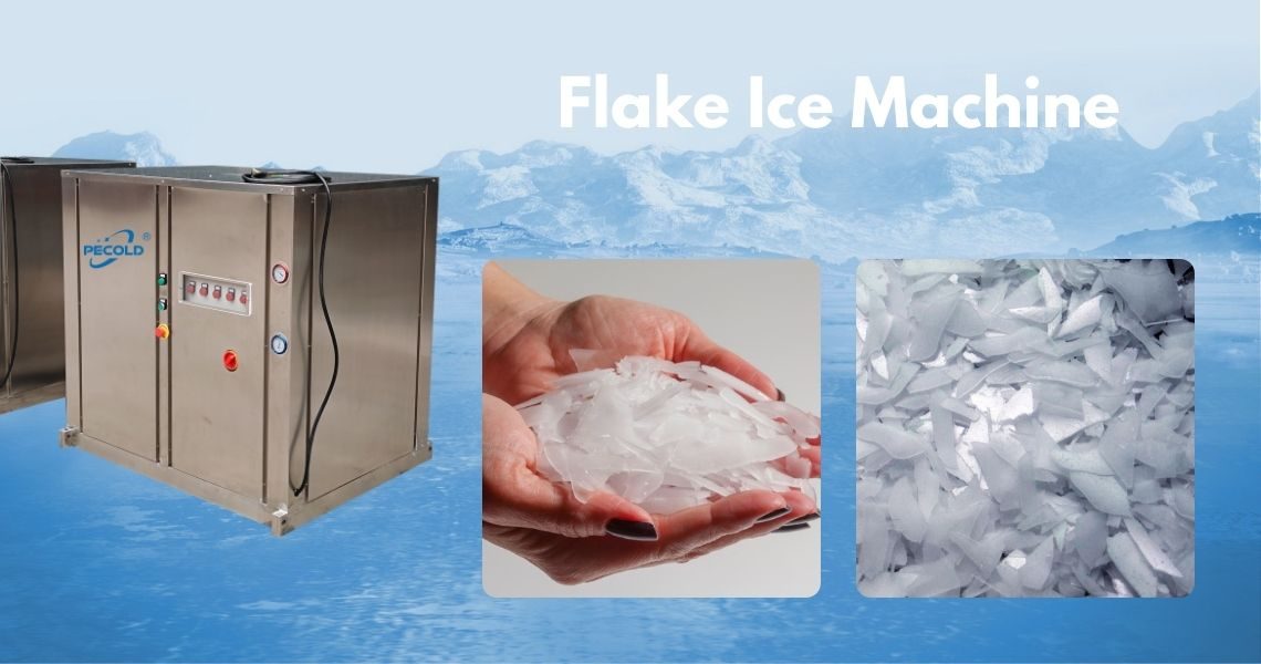 1t air cooling flake ice machine