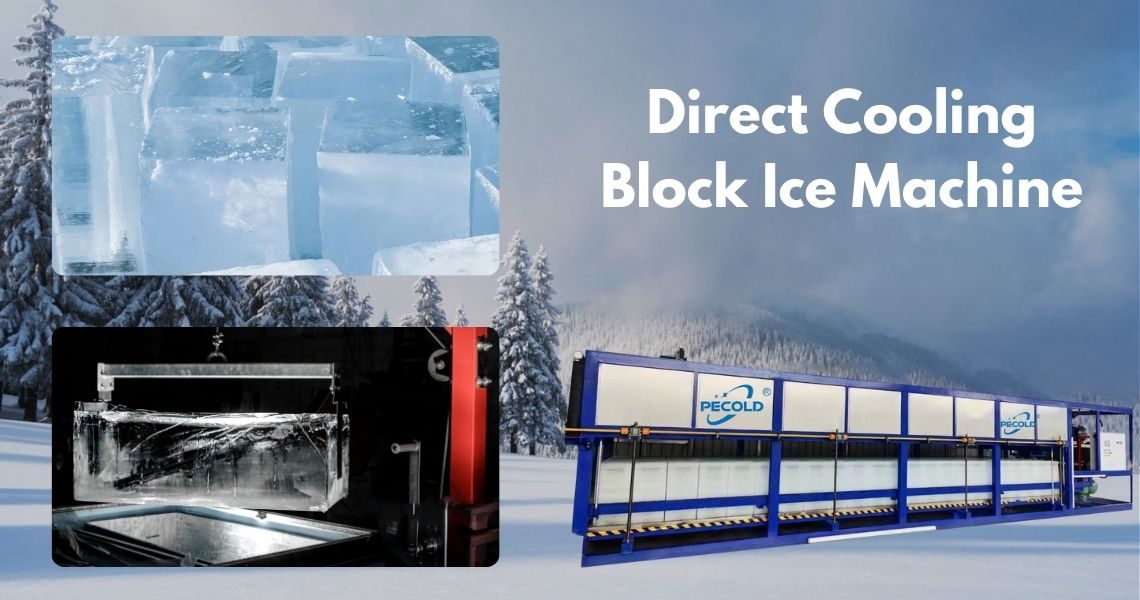 30T water cooling block ice machine